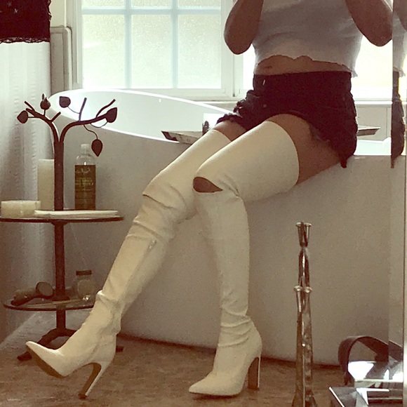 Missguided Shoes - Thigh high boots